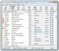 DBFView screenshot